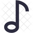 پیش‌نمایش فایل music-note-87 از پک آیکون‌های ضروری خطی