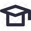 پیش‌نمایش فایل mortarboard-83 از پک آیکون‌های ضروری خطی