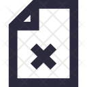 پیش‌نمایش فایل delete-file-34 از پک آیکون‌های ضروری خطی
