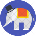پیش‌نمایش فایل circus-elephant از پک سیرک