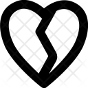 پیش‌نمایش فایل broken-heart-50 از پک نمادها