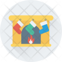 پیش‌نمایش فایل fireplace-194 از پک جشن و مهمانی کریسمس