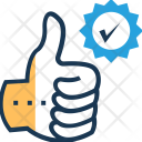 پیش‌نمایش فایل thumbs-up-90 از پک Shopping And Commerce 