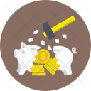 پیش‌نمایش فایل smashed-piggy-bank-2 از پک کسب و کار
