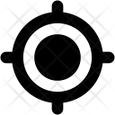 پیش‌نمایش فایل crosshair-76 از پک آیکون‌های وب و رابط کاربری ۱