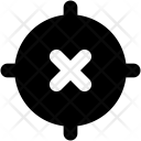 پیش‌نمایش فایل crosshair-83 از پک آیکون‌های وب و رابط کاربری ۳