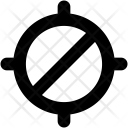 پیش‌نمایش فایل crosshair-84 از پک آیکون‌های وب و رابط کاربری ۳