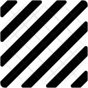پیش‌نمایش فایل crosshatch از پک آیکون‌های وب و رابط کاربری ۸