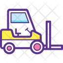 پیش‌نمایش فایل forklift-199 از پک مفاهیم خطی تخت تحویل لجستیک ۱