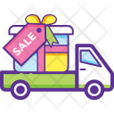 پیش‌نمایش فایل gift-delivery-17 از پک مفاهیم خطی تخت تحویل لجستیک ۱