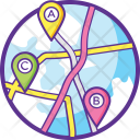 پیش‌نمایش فایل route-planning از پک مفاهیم خطی تخت تحویل لجستیک ۱