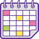 پیش‌نمایش فایل calendar-2726 از پک مفاهیم خطی تخت تحویل لجستیک ۲