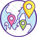 پیش‌نمایش فایل gps-561 از پک مفاهیم خطی تخت تحویل لجستیک ۲