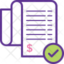 پیش‌نمایش فایل invoice-181 از پک مفاهیم خطی تخت تحویل لجستیک ۲