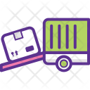 پیش‌نمایش فایل shipping-loading از پک مفاهیم خطی تخت تحویل لجستیک ۲