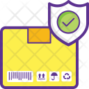 پیش‌نمایش فایل shipping-protection-1 از پک مفاهیم خطی تخت تحویل لجستیک ۲