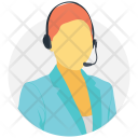 پیش‌نمایش فایل customer-representative-43 از پک آیکون‌های تخت مشاغل