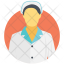 پیش‌نمایش فایل nurse-245 از پک آیکون‌های تخت مشاغل