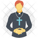 پیش‌نمایش فایل priest-58 از پک آیکون‌های تخت مشاغل