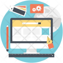 پیش‌نمایش فایل content-management-48 از پک آیکون‌های تخت طراحی و توسعه وب