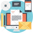 پیش‌نمایش فایل digital-marketing-32 از پک آیکون‌های تخت طراحی و توسعه وب