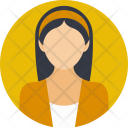 پیش‌نمایش فایل female-worker-3 از پک Avatars Flat Icons 