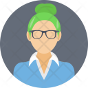پیش‌نمایش فایل journalist-42 از پک Avatars Flat Icons 