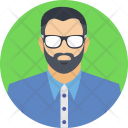 پیش‌نمایش فایل male-boss از پک Avatars Flat Icons 