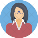 پیش‌نمایش فایل news-anchor-11 از پک Avatars Flat Icons 
