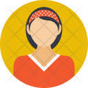 پیش‌نمایش فایل school-girl-19 از پک Avatars Flat Icons 