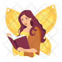 پیش‌نمایش فایل fairy-reading-8746748 از پک پری