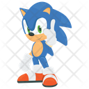 پیش‌نمایش فایل sonic-the-hedgehog از پک آیکون‌های بازی