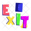 پیش‌نمایش فایل exit-word-8805016 از پک استیکرهای آتش‌نشانی
