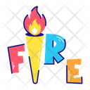پیش‌نمایش فایل fire-typography-8804961 از پک استیکرهای آتش‌نشانی