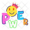 پیش‌نمایش فایل power-typography-8791833 از پک استیکر برقی / الکترونیکی