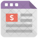 پیش‌نمایش فایل financial-website-6 از پک طراحی وب
