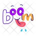 پیش‌نمایش فایل boom-8893719 از پک استیکرهای عشق به موسیقی / آهنگ‌های فانکی