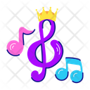 پیش‌نمایش فایل music-lyrics-8893720 از پک استیکرهای عشق به موسیقی / آهنگ‌های فانکی