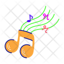 پیش‌نمایش فایل music-tune-8893709 از پک استیکرهای عشق به موسیقی / آهنگ‌های فانکی