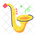 پیش‌نمایش فایل saxophone-music-8893713 از پک استیکرهای عشق به موسیقی / آهنگ‌های فانکی