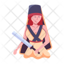 پیش‌نمایش فایل fighter-lady-8956955 از پک شخصیت‌های نینجا