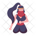 پیش‌نمایش فایل kunoichi-ninja-8956887 از پک شخصیت‌های نینجا