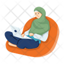 پیش‌نمایش فایل girl-working-8957395 از پک شخصیت‌های عربی