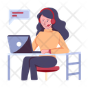 پیش‌نمایش فایل online-support-8967868 از پک افراد کسب و کار