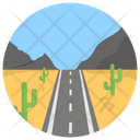 پیش‌نمایش فایل desert-road از پک منظره و جنگل