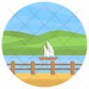 پیش‌نمایش فایل lakeside-1 از پک منظره و جنگل