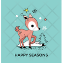 پیش‌نمایش فایل christmas-deer-2 از پک کریسمس
