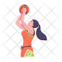 پیش‌نمایش فایل basketball-girl-9202775 از پک بسکتبال