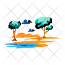 پیش‌نمایش فایل river-landscape-9224097 از پک منظره