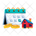 پیش‌نمایش فایل rent-schedule-9276424 از پک املاک و مستغلات